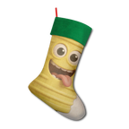 TRASH CAN MAN Sublimation Christmas Stocking