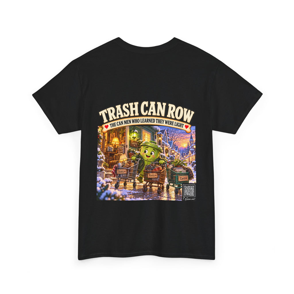 Trash Can Row Tee #4