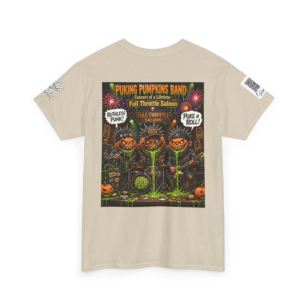 The Puking Pumpkins Band #8 — Concert of Life - Horror Graphic T-Shirt