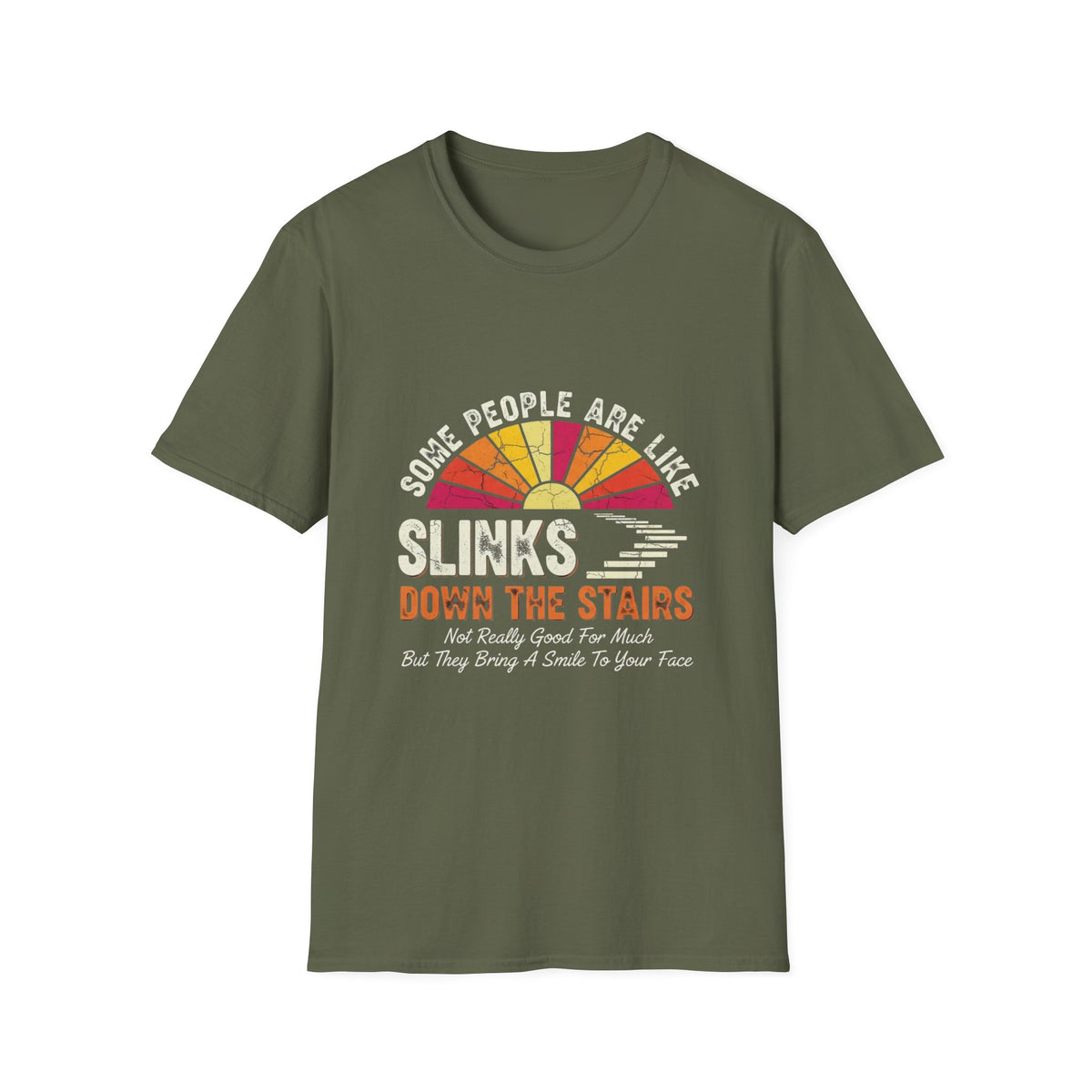 T‑Shirt — Vintage Sunrise 'Some People Are Like Sunrises' Graphic Tee