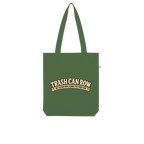 Trash Can Row Organic Tote Bag