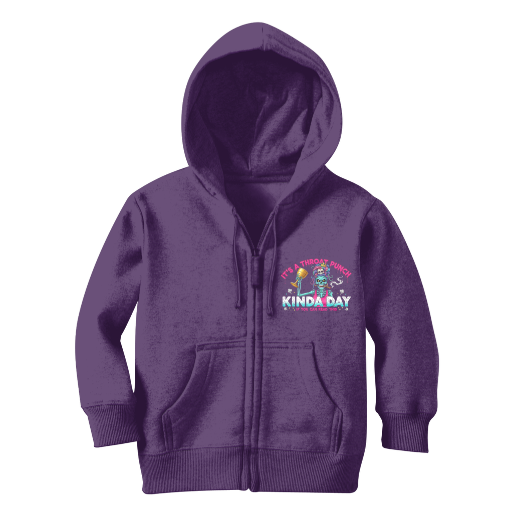 AOP Classic Kids Zip Hoodie