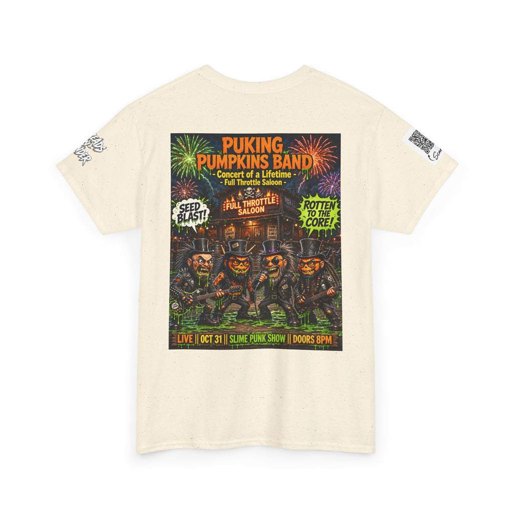 The Puking Pumpkins Punks #1 — Concert of Life - Horror Graphic T-Shirt