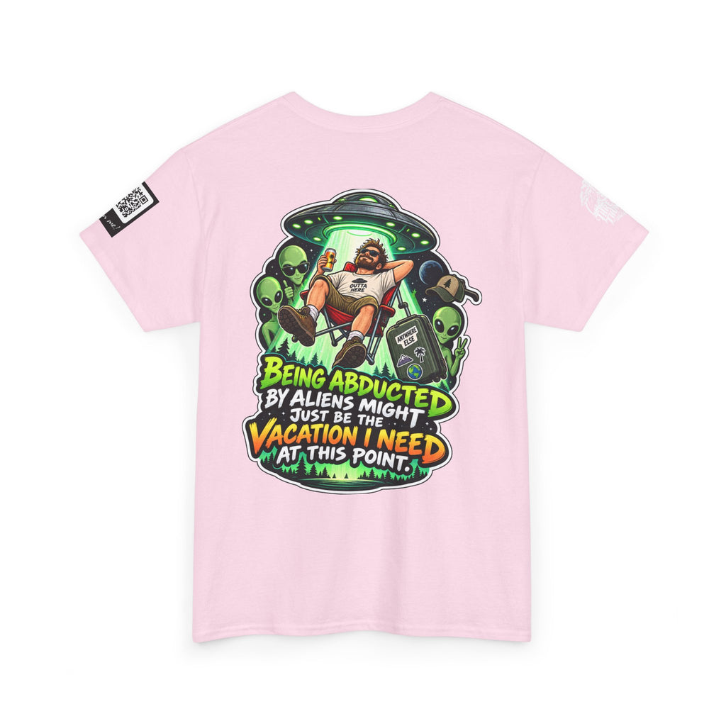 Alien Abduction Is the Vacation I Need Back Graphic Tee