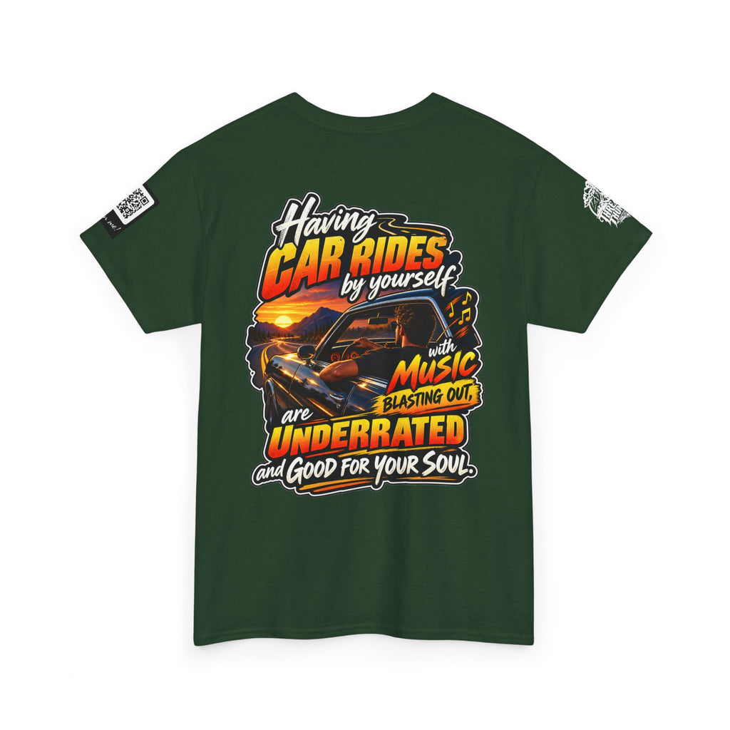 Solo Car Rides With Music Are Good for the Soul Back Graphic Tee