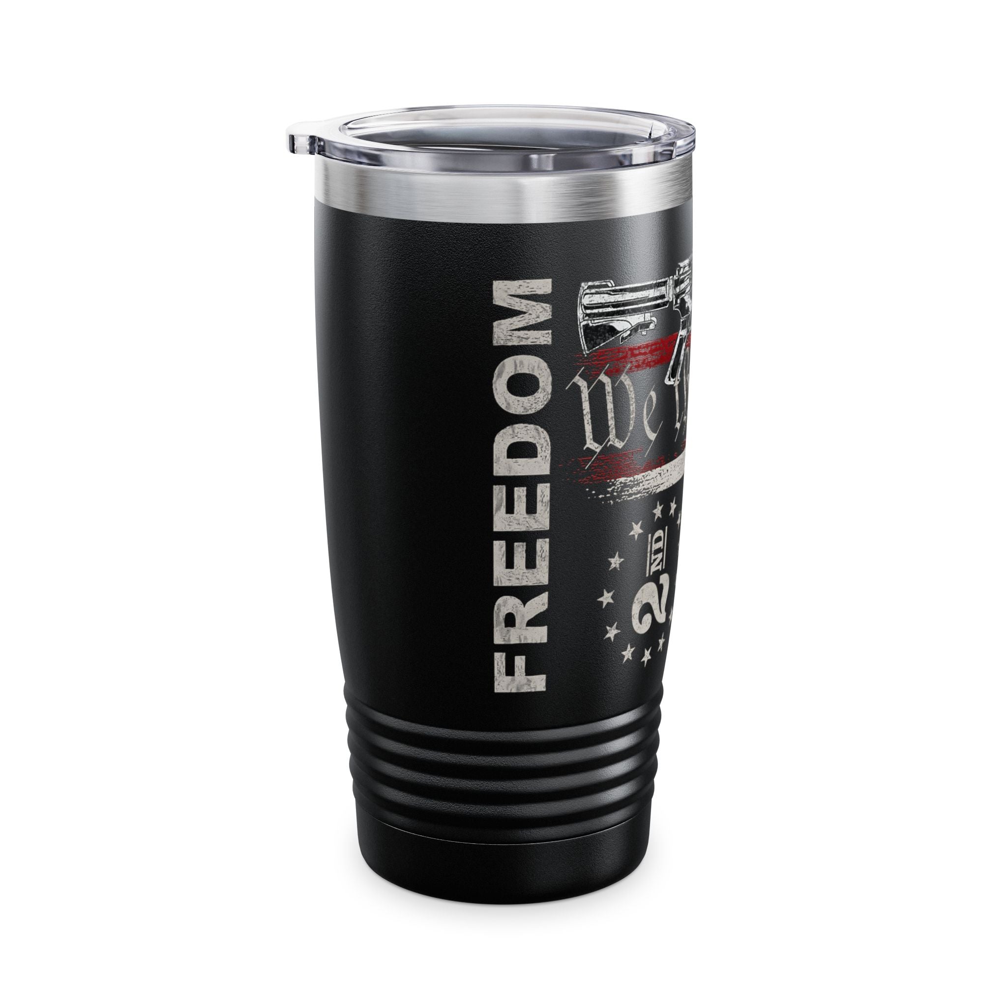 We The People American Flag 20oz Tumbler — Freedom Patriotic Travel Cup