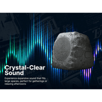 Emerson Rock Party Solar Bluetooth Speaker