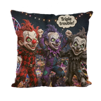 The Last Laugh Society Throw Pillows