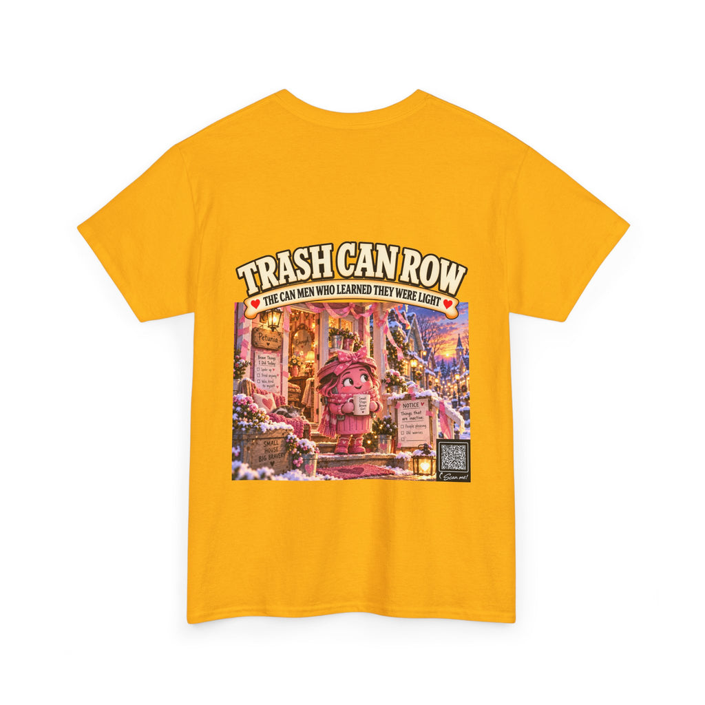 Trash Can Row Tee #3