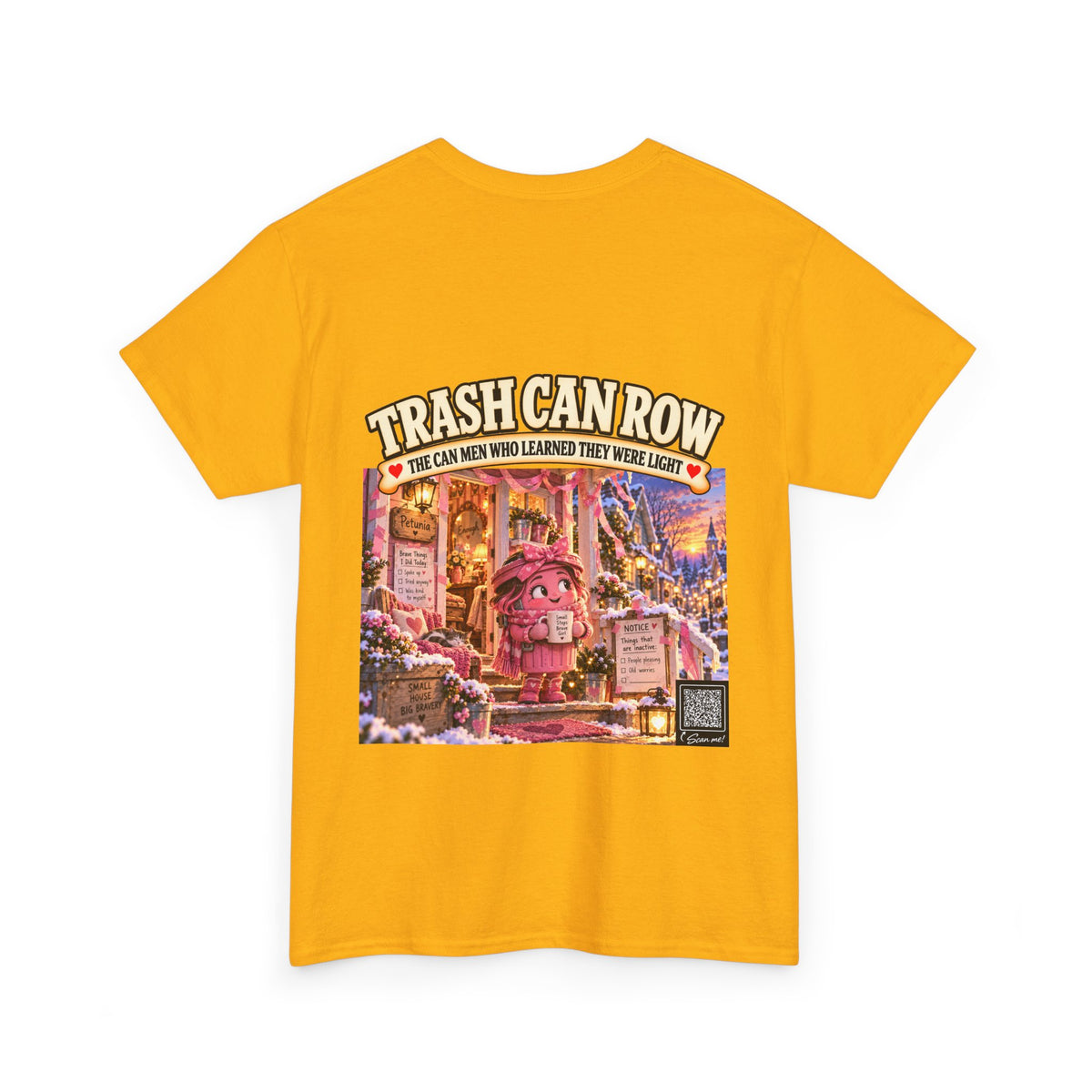 Trash Can Row Tee #3
