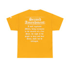 Second Amendment T-Shirt — Constitution Quote Flag Tee