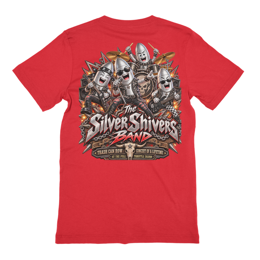The Silver Shivers Band Premium Jersey Adult T-Shirt
