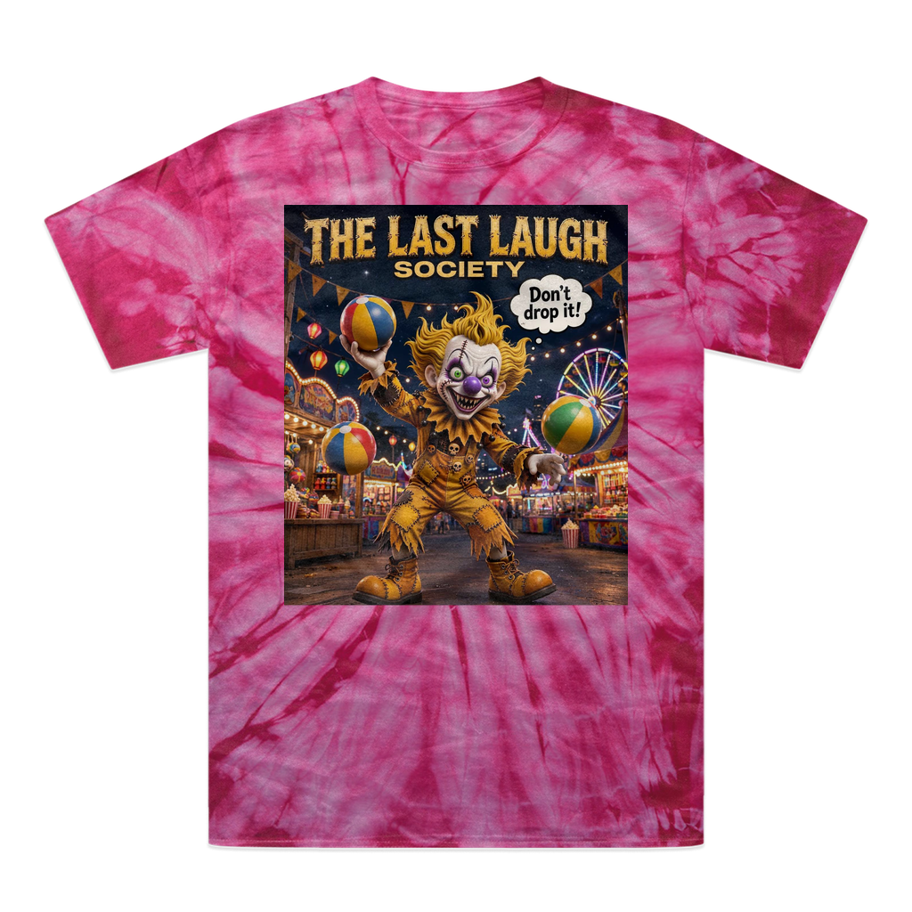 The Last Laugh Society Tonal Spider Tie-Dye T-Shirt