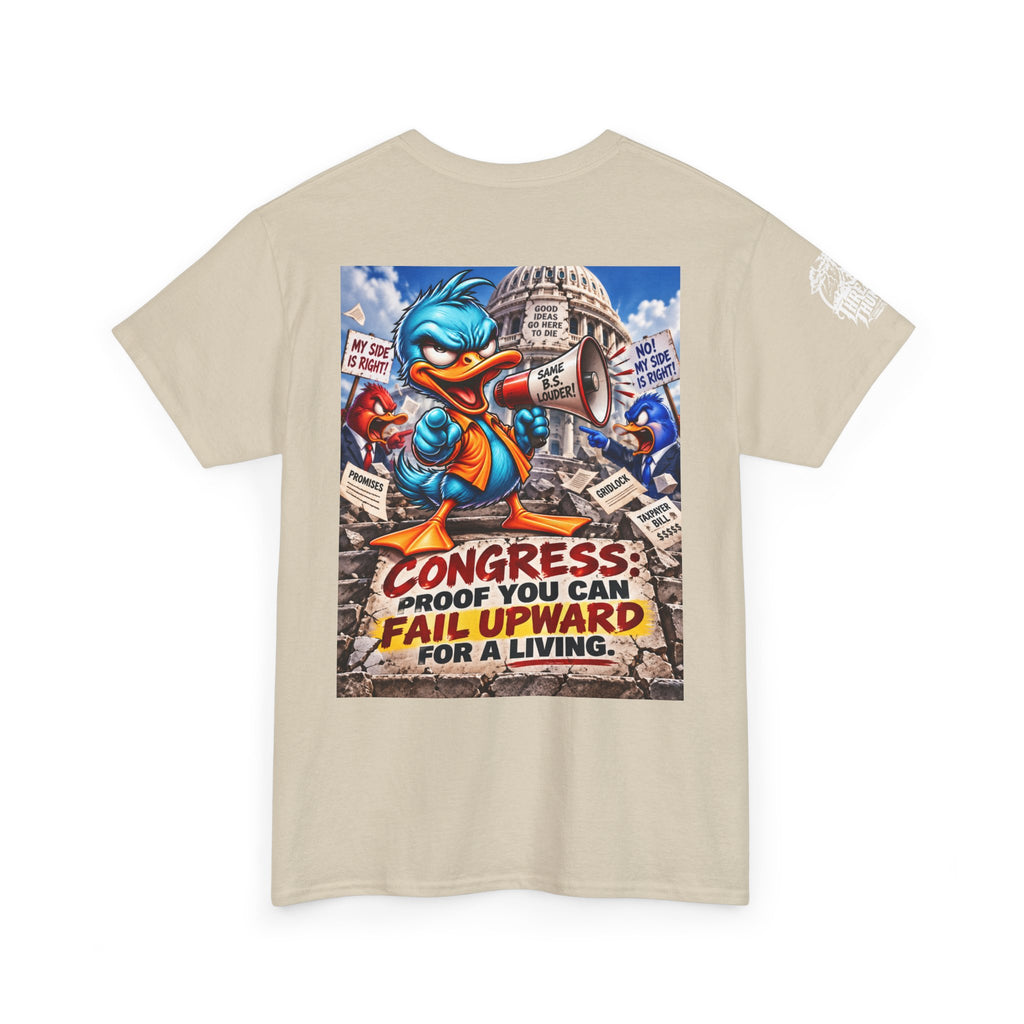 Congress — Proof You Can Fail Upward for a Living Back Graphic Tee