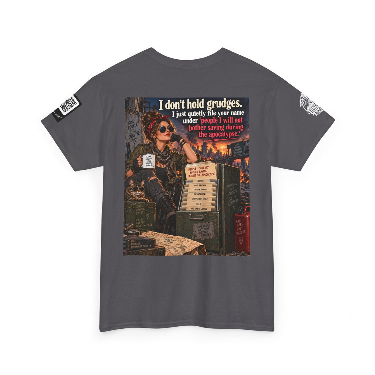 People I Won’t Save During the Apocalypse Back Graphic Tee