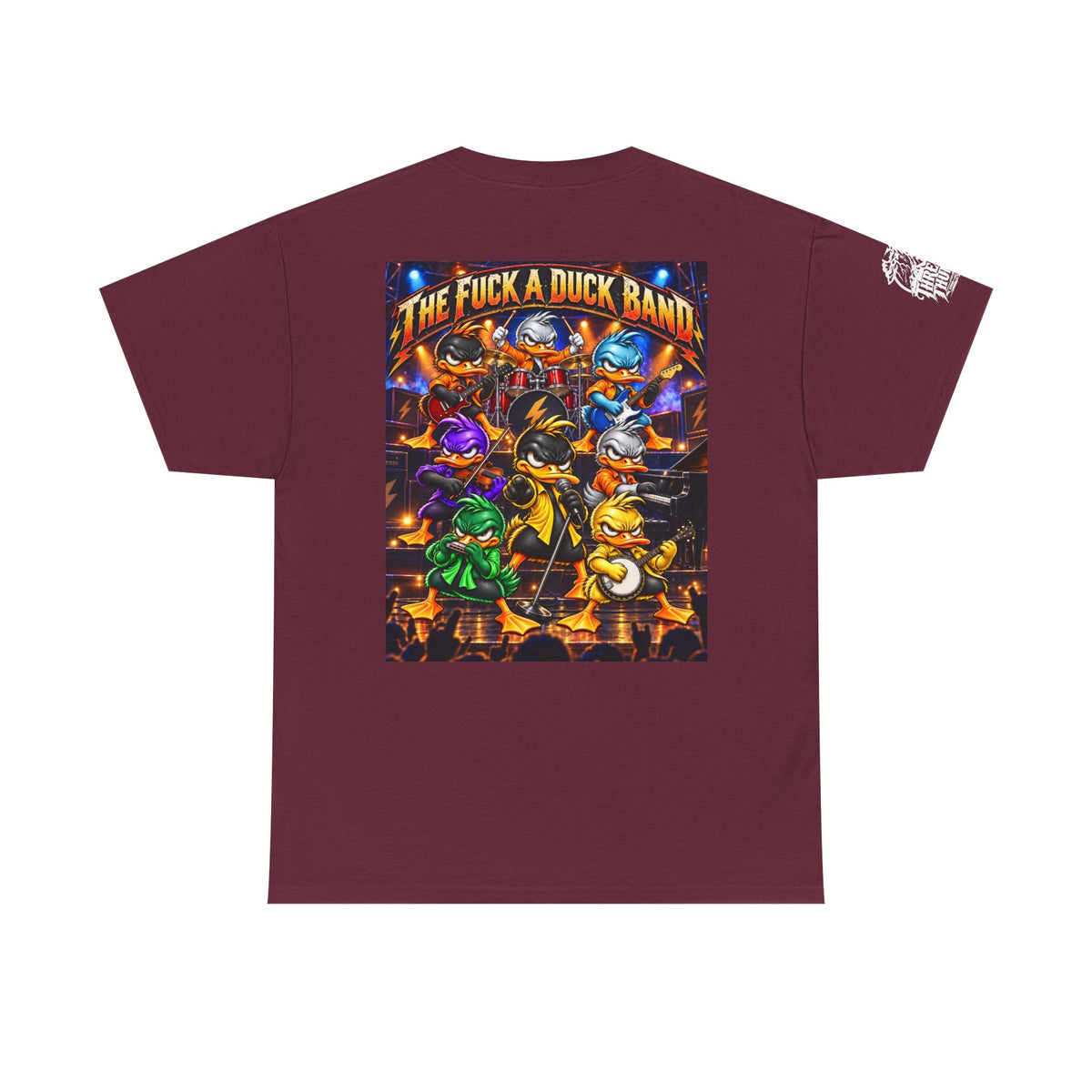 FUCK A DUCK BAND — Live Rock Show Back Graphic Tee