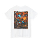 FUCK A DUCK BAND — Design #4 | My Other Hobby Is Freedom Back Graphic Tee