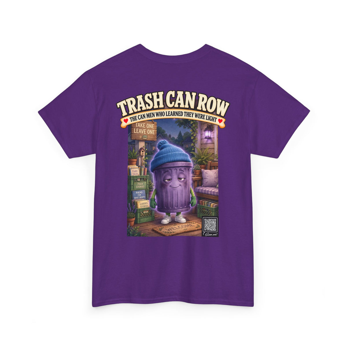 Trash Can Row Tee #7