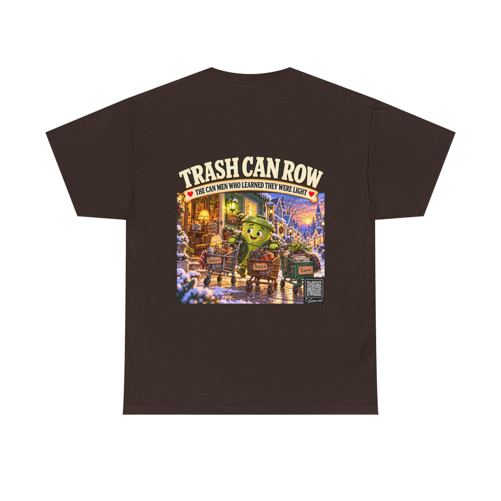 Trash Can Row Tee #4