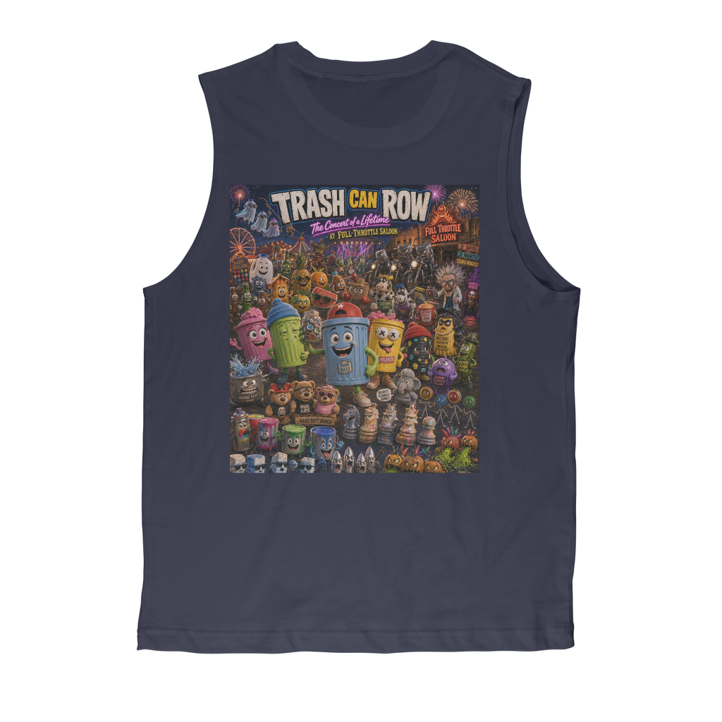 Trash Can Row: Concert for a Lifetime – Classic Adult Muscle Top