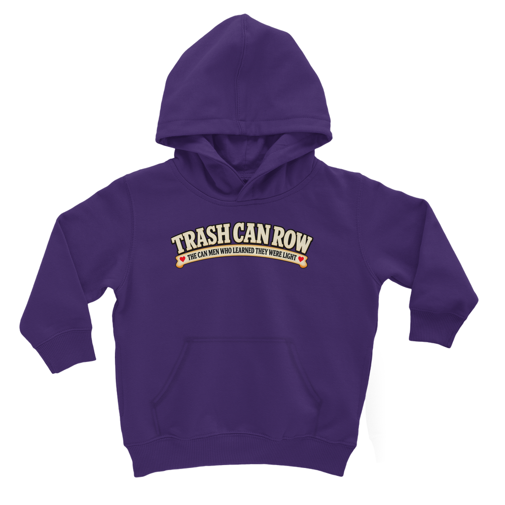 Trash Can Row Classic Kids Hoodie