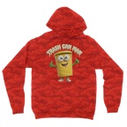 TRASH CAN MAN Camouflage Adult Hoodie