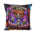 The Silver Shivers Band Throw Pillows