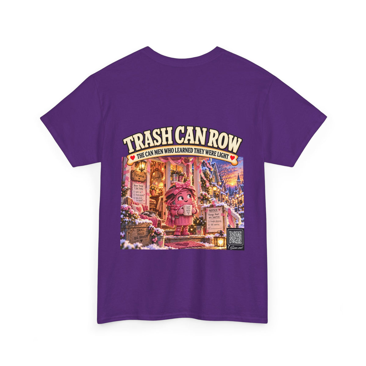 Trash Can Row Tee #3