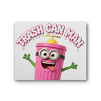 TRASH CAN MAN Premium Stretched Canvas