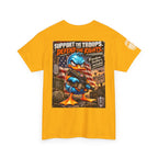 Support the Troops, Defend the Rights Back Graphic Tee