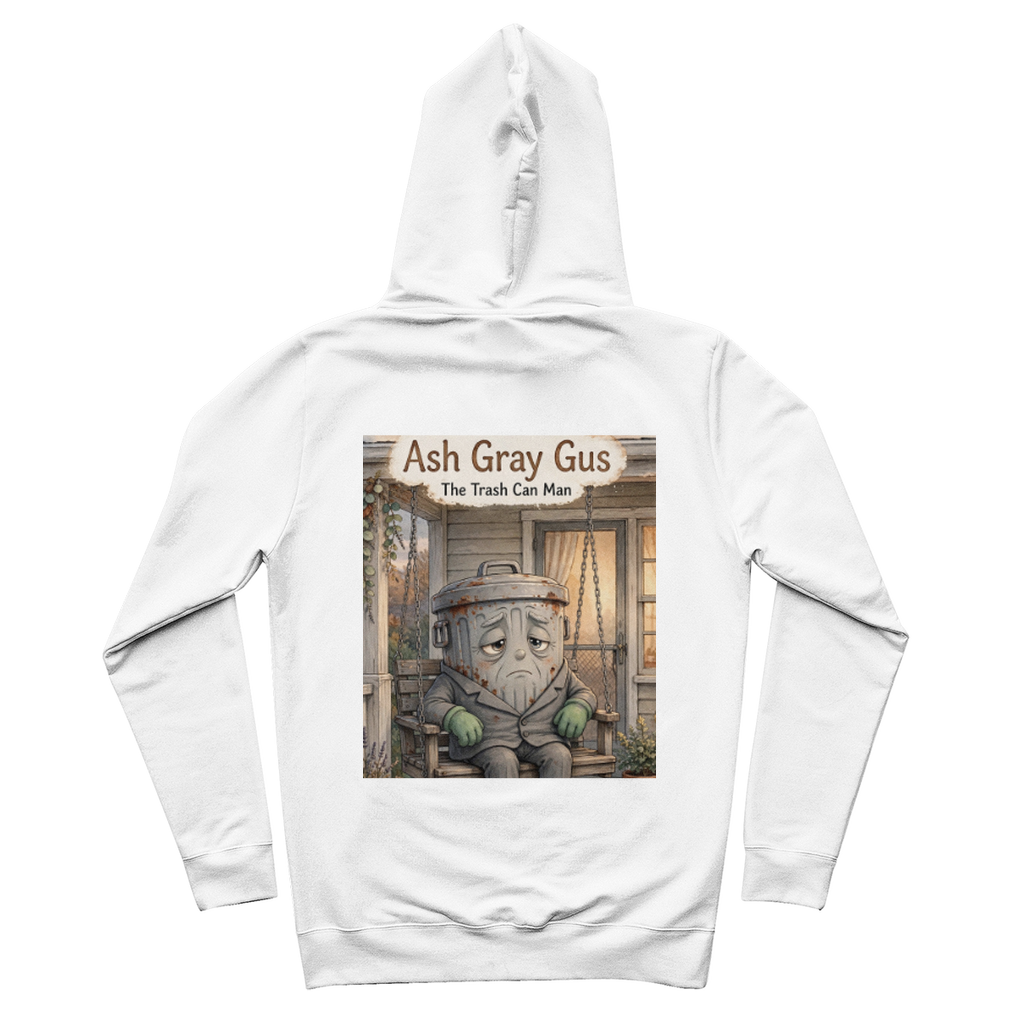 Trash Can Row – 100% Organic Cotton Hoodie