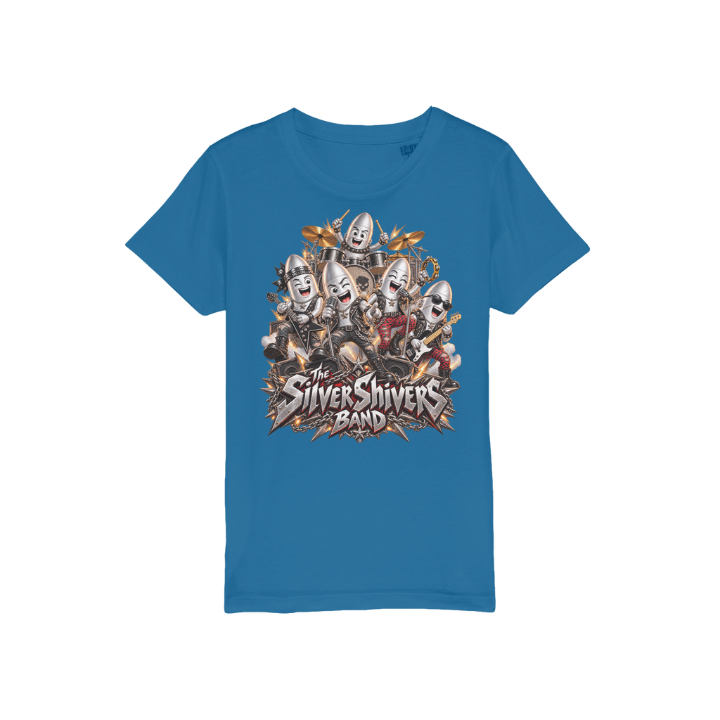The Silver Shivers Band Organic Jersey Kids T-Shirt