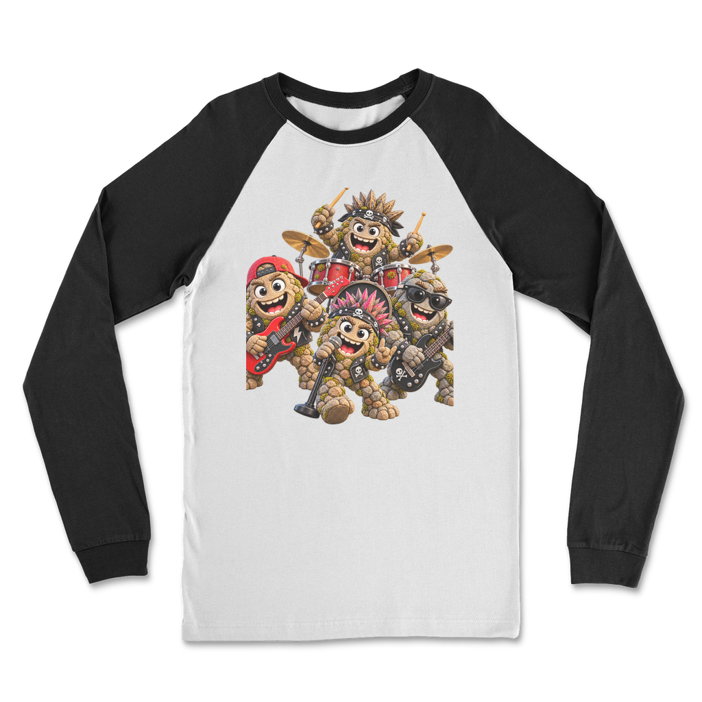 Falling Rocks COllection Classic Raglan Long Sleeve Shirt