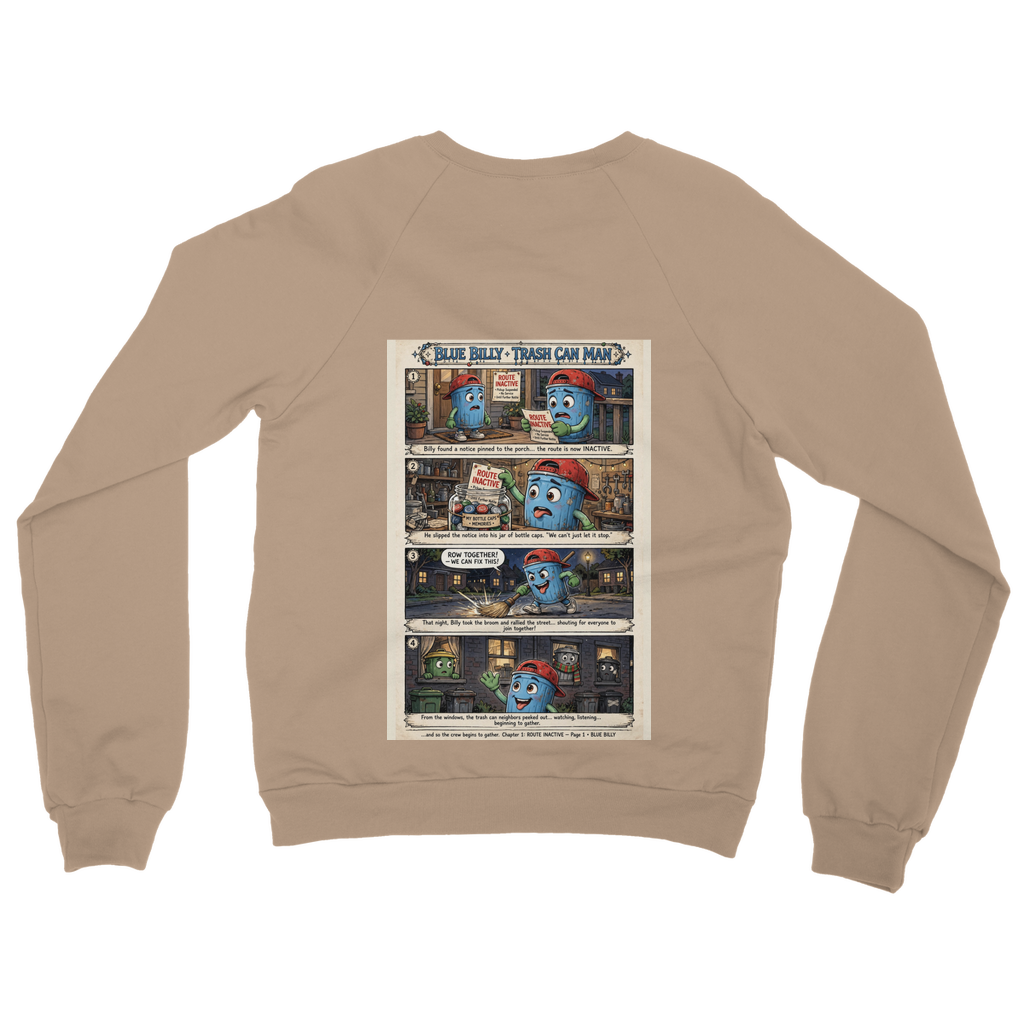 Trash Can Row – Classic Adult Sweatshirt