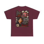 Anxious Brain Comic T‑Shirt — 'If you think I'm rude...' Mental Health Graphic Tee