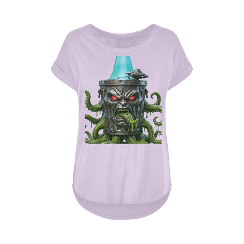 ANGRY CAN MAN 2.0 Women's Long Slub T-Shirt XS-5XL