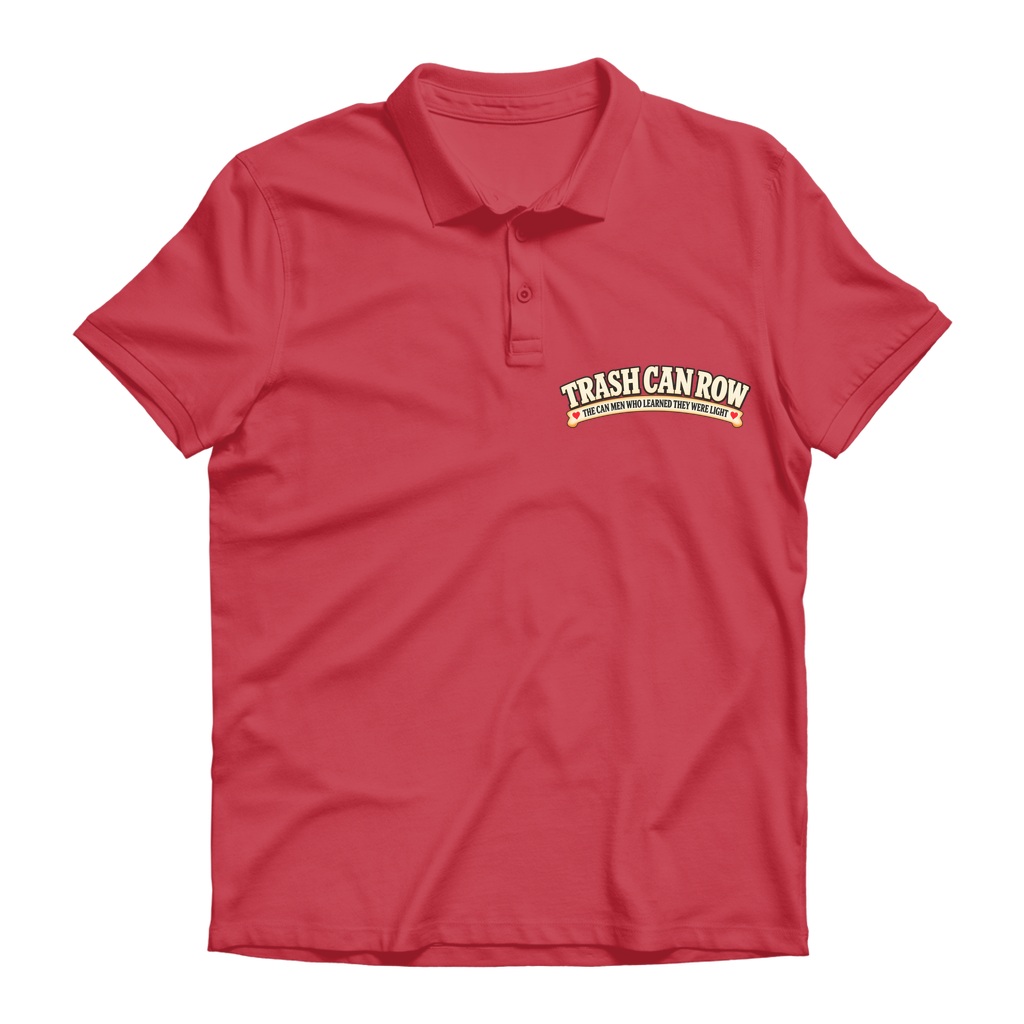 Trash Can Row Premium Adult Polo Shirt