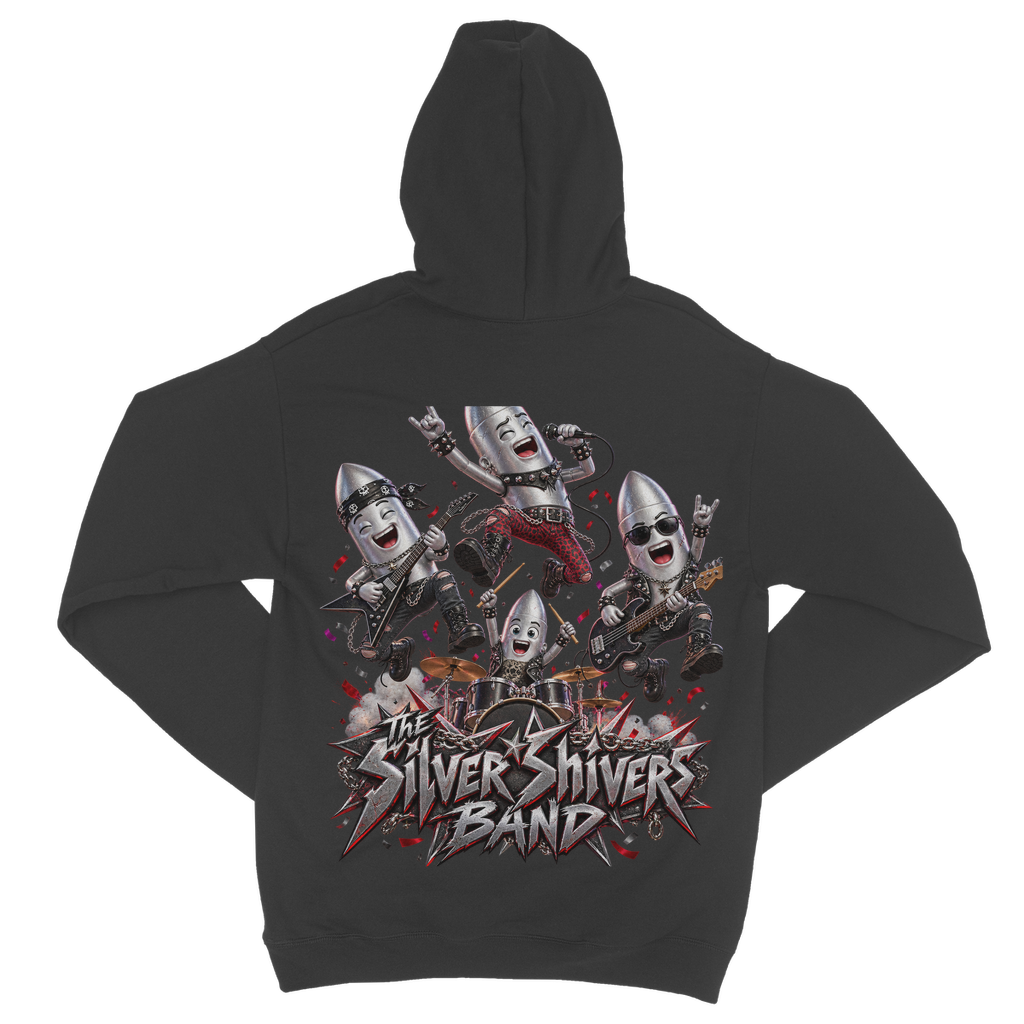 The Silver Shivers Band Classic Adult Zip Hoodie