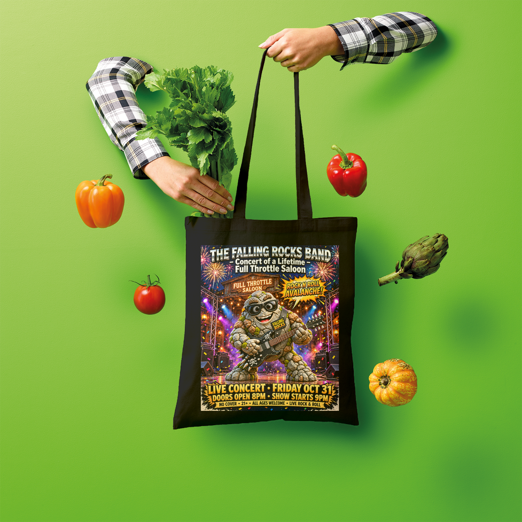 Falling Rocks COllection Shopper Tote Bag