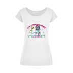 AOP Wide Neck Womens T-Shirt XS-5XL