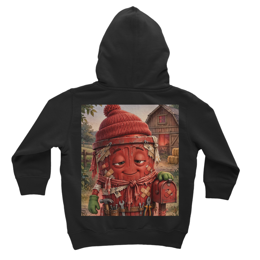 Trash Can Row Classic Kids Hoodie