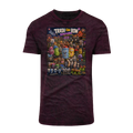 Trash Can Row CONCERT FOR A LIFETIME Acid Washed T-Shirt