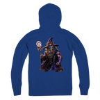 angry can man Premium Adult Zip Hoodie