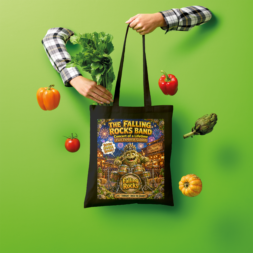 Falling Rocks COllection Shopper Tote Bag
