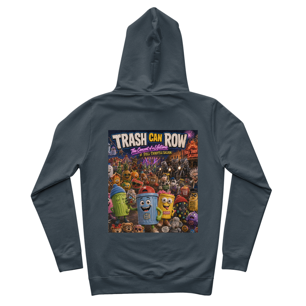 Trash Can Row: Concert for a Lifetime – 100% Organic Cotton Hoodie