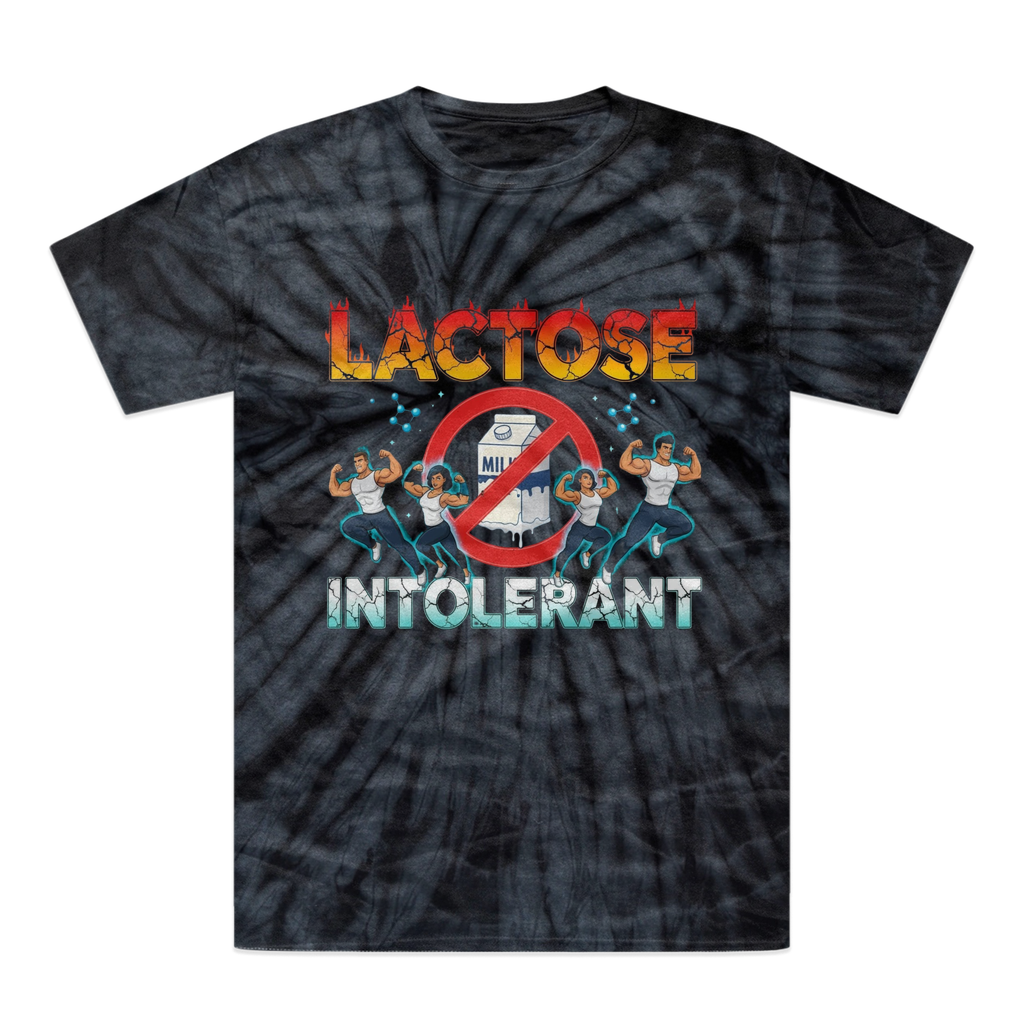 AOB Tonal Spider Tie-Dye T-Shirt
