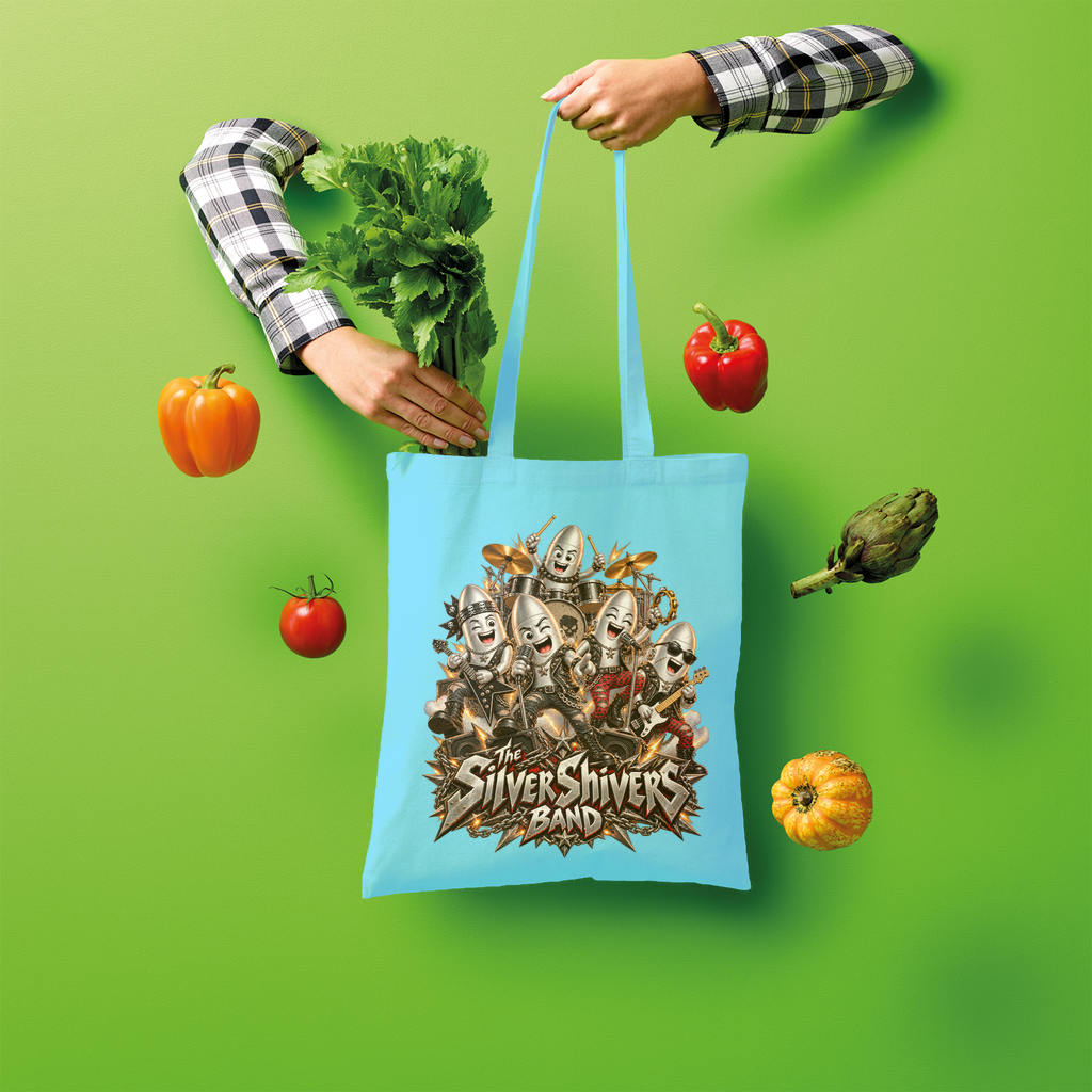 The Silver Shivers Band Shopper Tote Bag