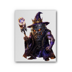 angry can man Premium Stretched Canvas