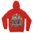 The Silver Shivers Band Camouflage Adult Hoodie
