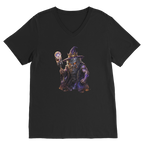 angry can man Classic V-Neck T-Shirt